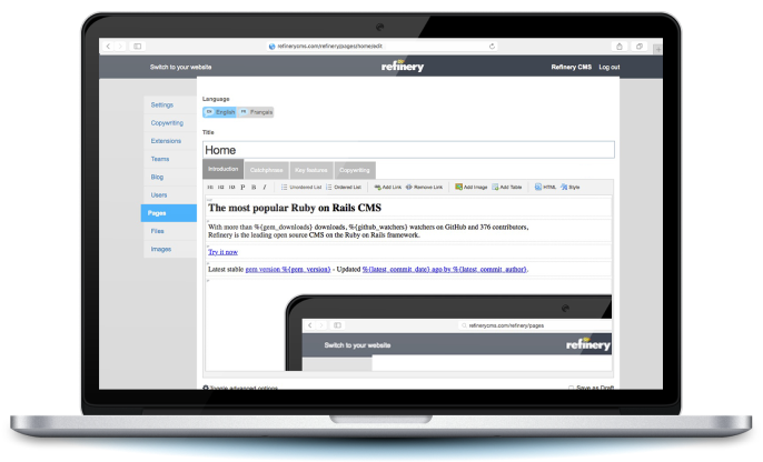 Refinery CMS Development Company