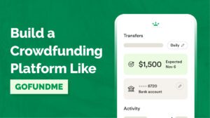 cost to develop crowdfunding platform like GoFundMe