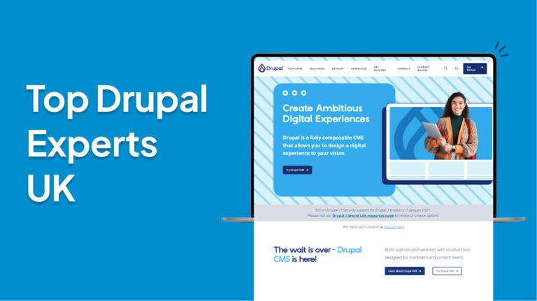 Top Drupal Experts in the UK for Professional and Scalable Web Development